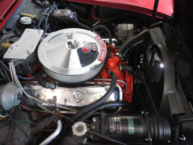 1970 Red Chevrolet Corvette Coupe