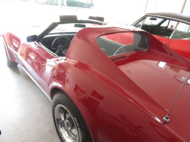 1970 Red Chevrolet Corvette Coupe