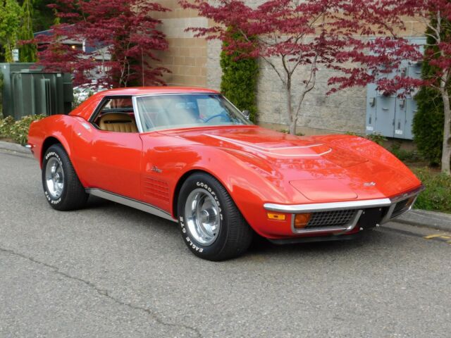 1970 Monza Red Chevrolet Corvette Convertible