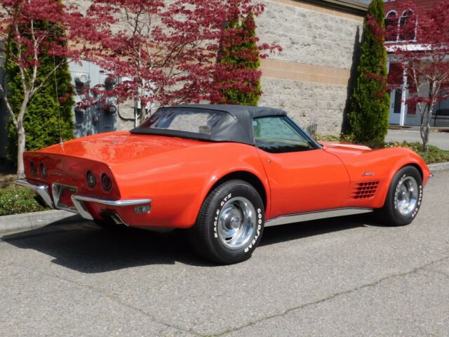 1970 Monza Red Chevrolet Corvette Convertible