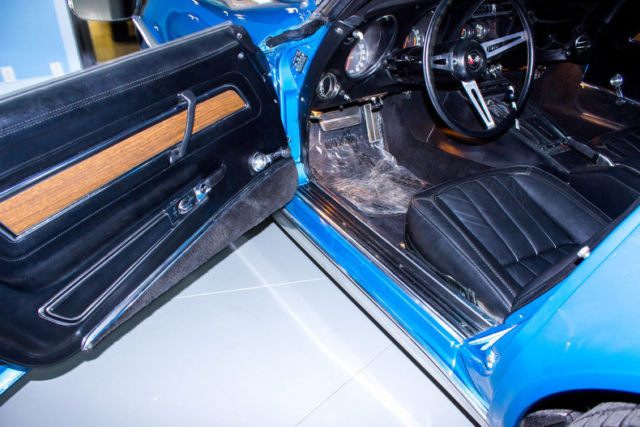 1970 Blue Chevrolet Corvette Convertible