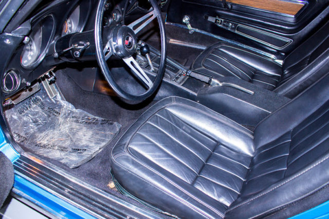 1970 Blue Chevrolet Corvette Convertible