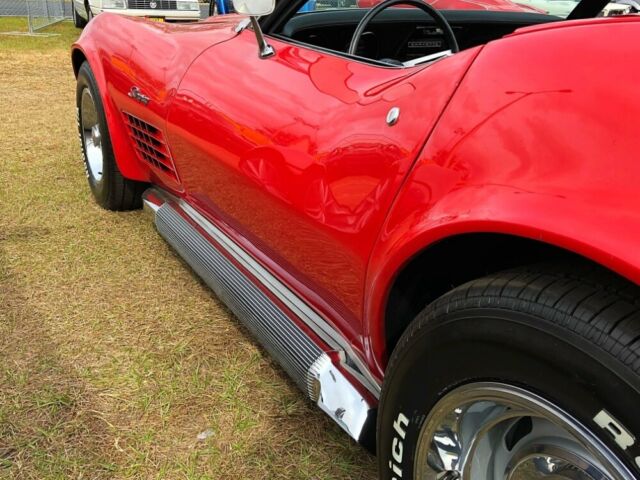 1970 Red Chevrolet Corvette Convertible