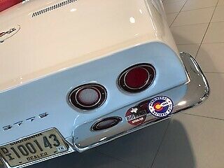 1970 white Chevrolet Corvette Convertible