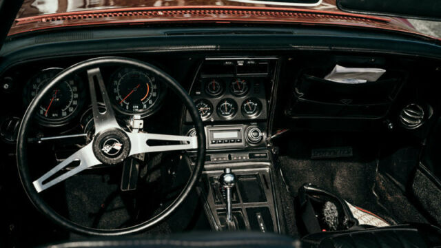 1970 Red Chevrolet Corvette Convertible