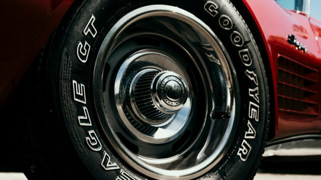 1970 Red Chevrolet Corvette Convertible