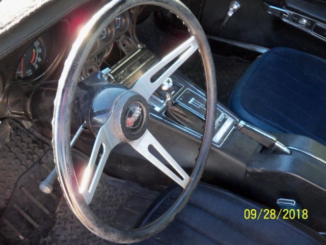 1970 Blue Chevrolet Corvette Coupe