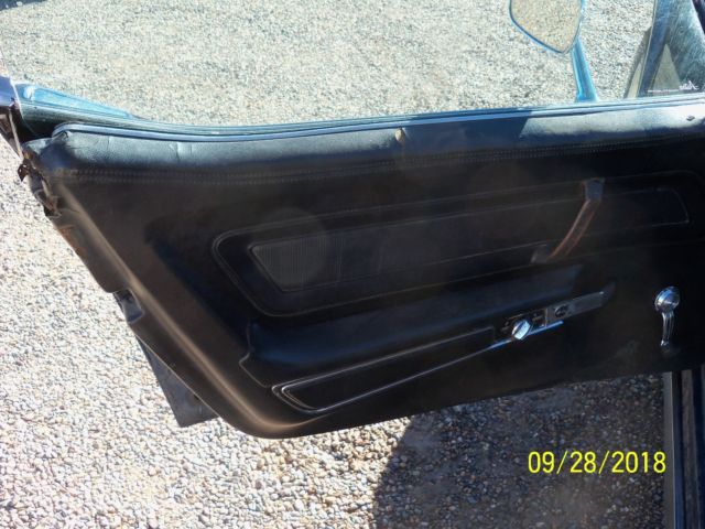 1970 Blue Chevrolet Corvette Coupe