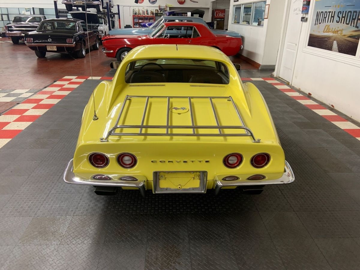 1970 Yellow Chevrolet Corvette Coupe