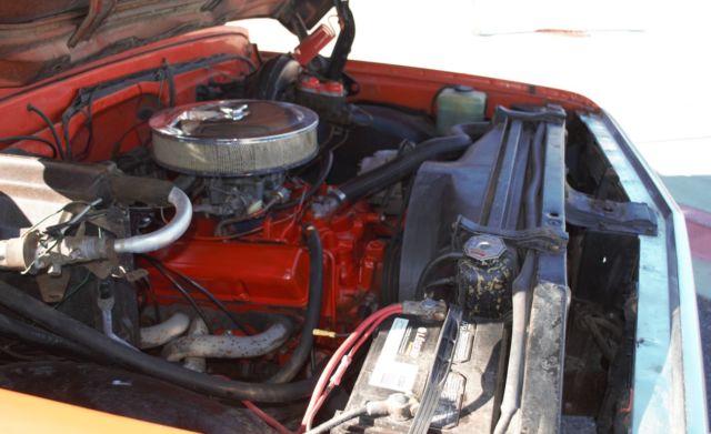 1970 Orange Chevrolet C-10 Standard Cab Pickup