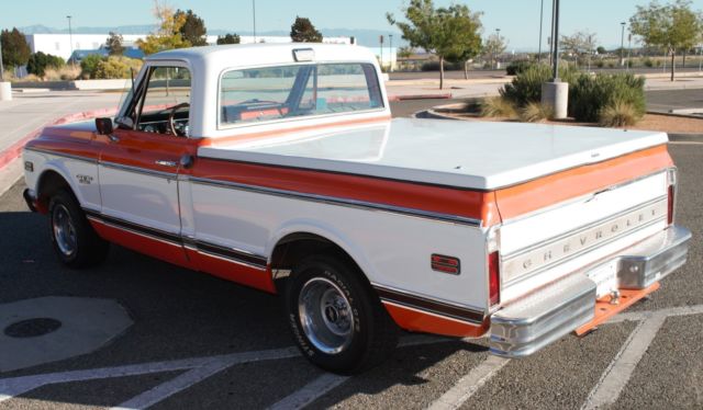1970 Orange Chevrolet C-10 Standard Cab Pickup