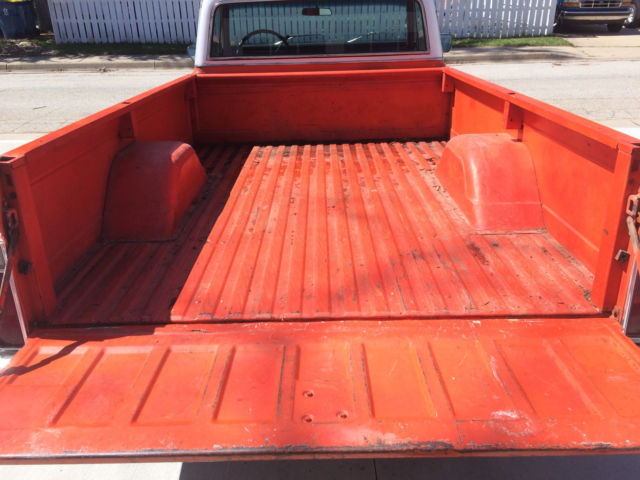1970 Orange Chevrolet C-10