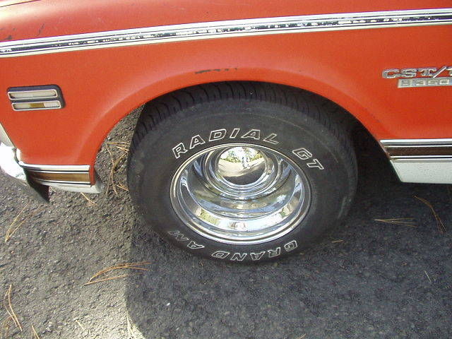 1970 Orange Chevrolet C-10