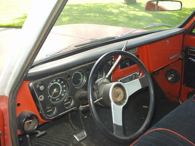 1970 Orange Chevrolet C-10