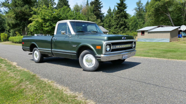 1970 Green Chevrolet C-10 Standard Cab Pickup