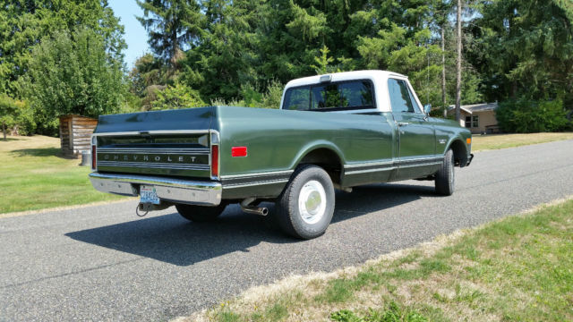 1970 Green Chevrolet C-10 Standard Cab Pickup