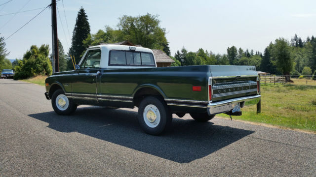 1970 Green Chevrolet C-10 Standard Cab Pickup