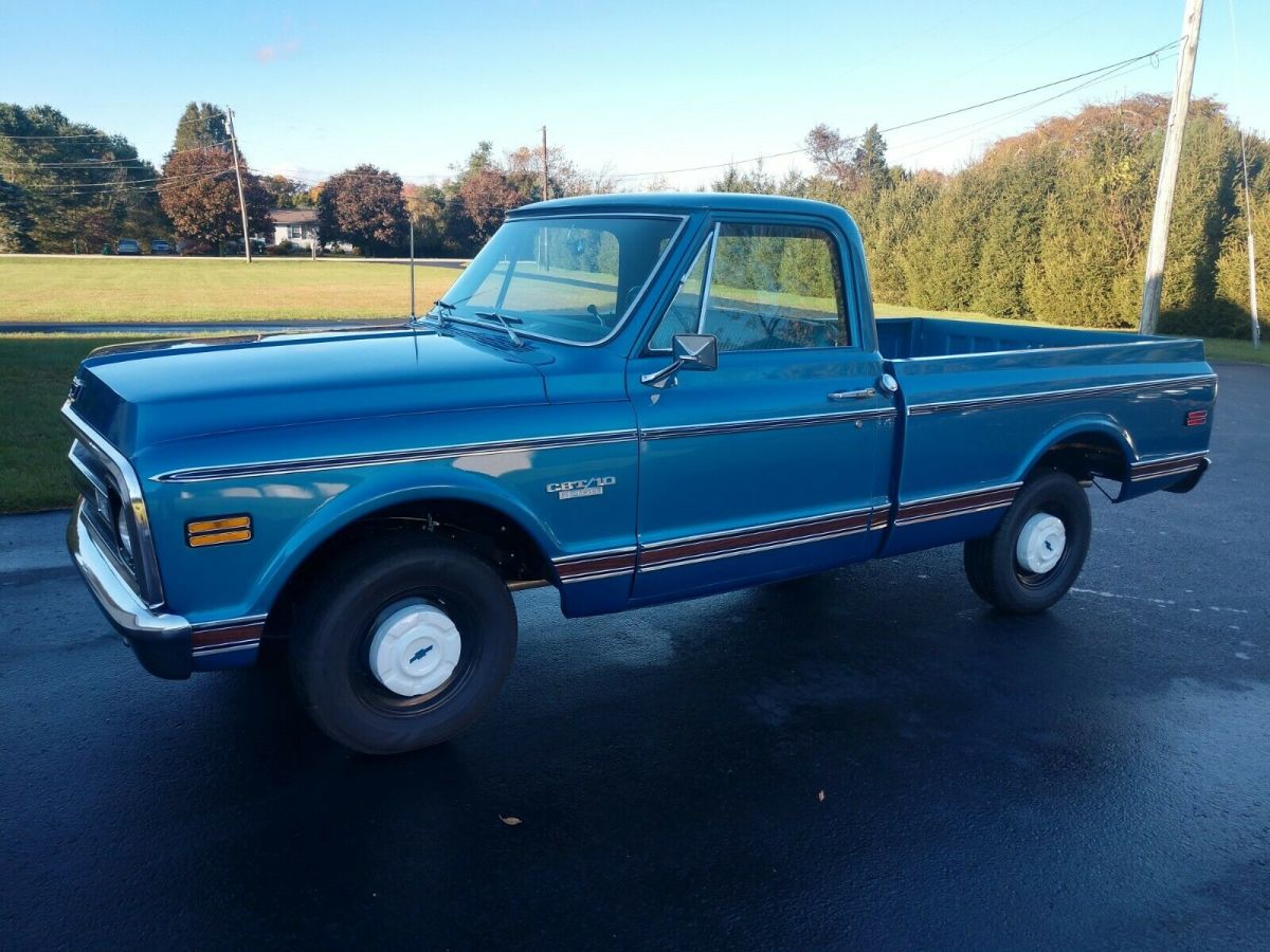 1970 Blue Chevrolet C-10