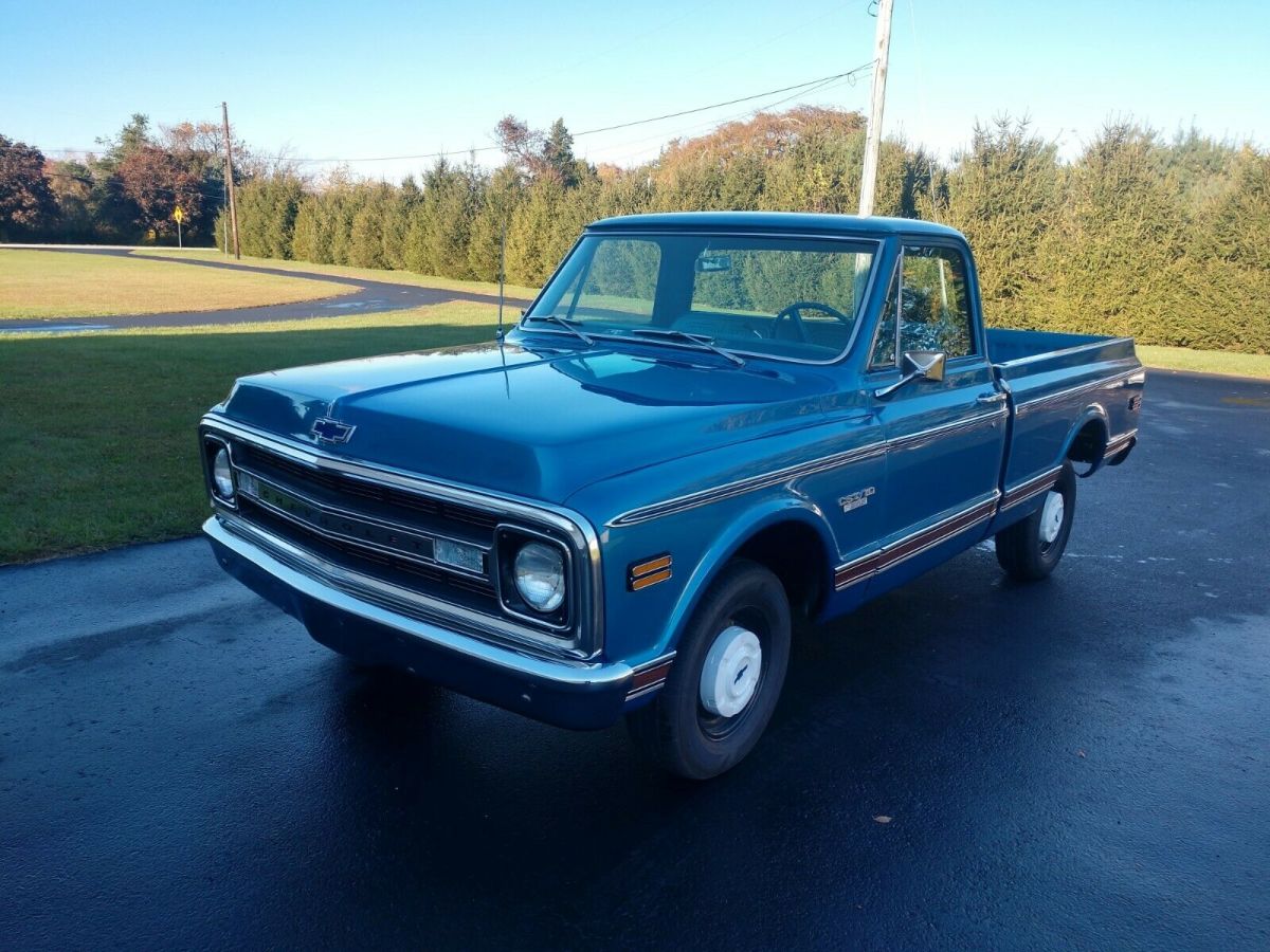 1970 Blue Chevrolet C-10