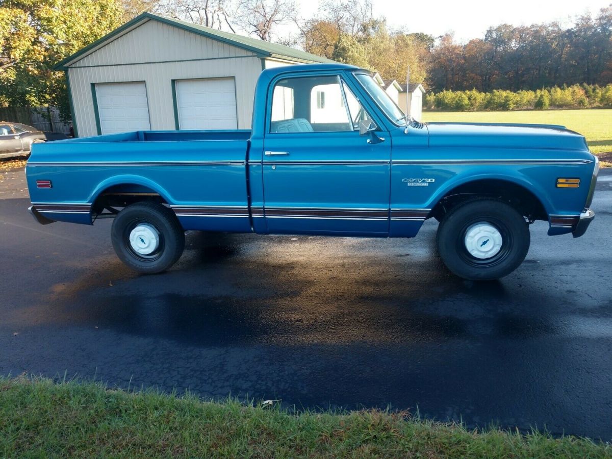 1970 Blue Chevrolet C-10
