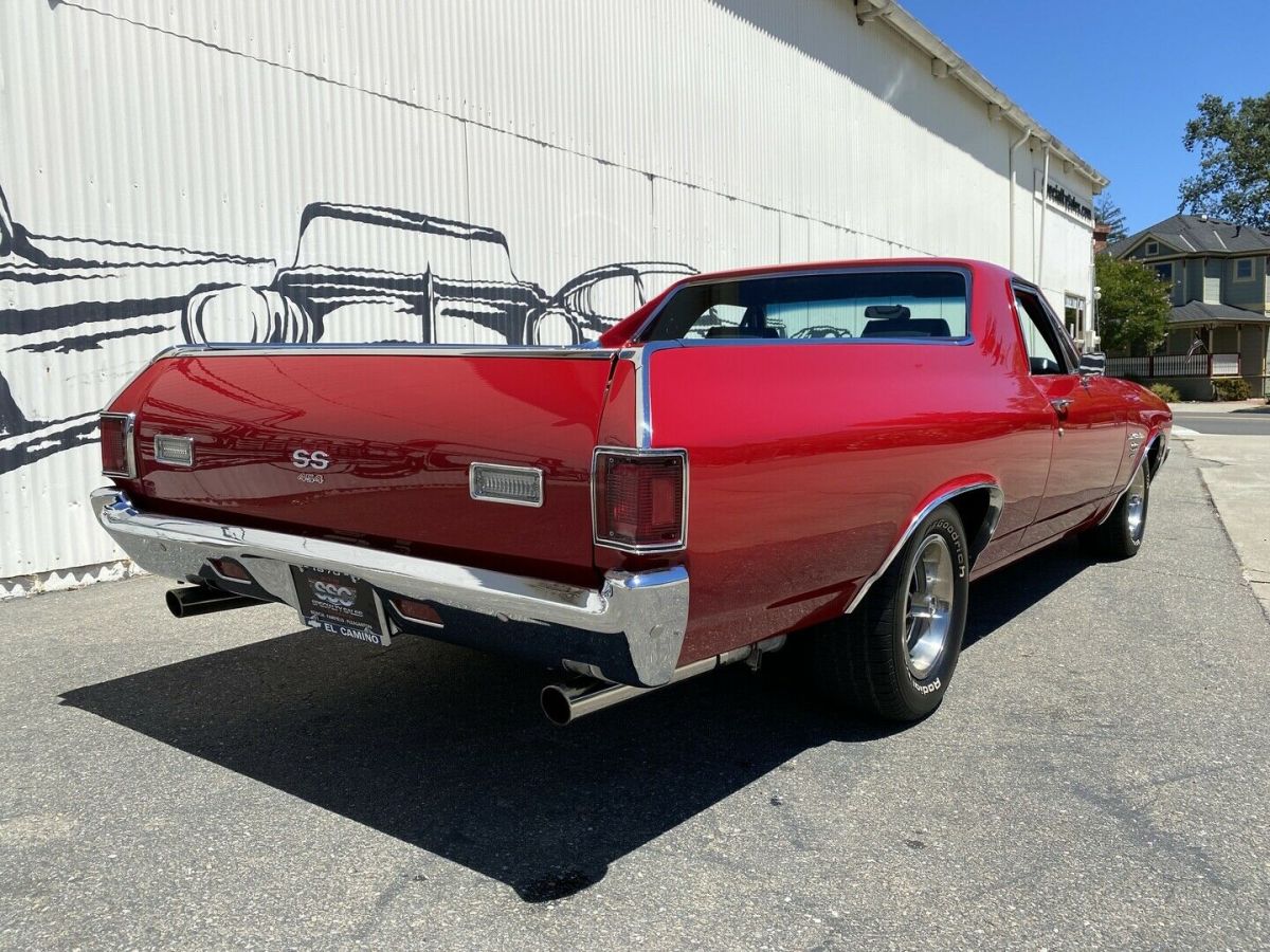 1970 Red Chevrolet El Camino Truck