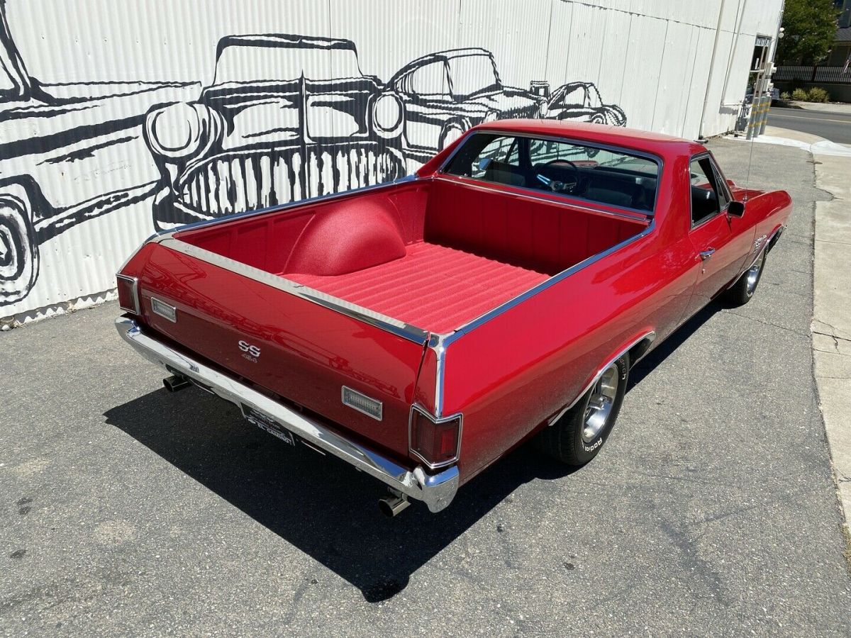 1970 Red Chevrolet El Camino Truck