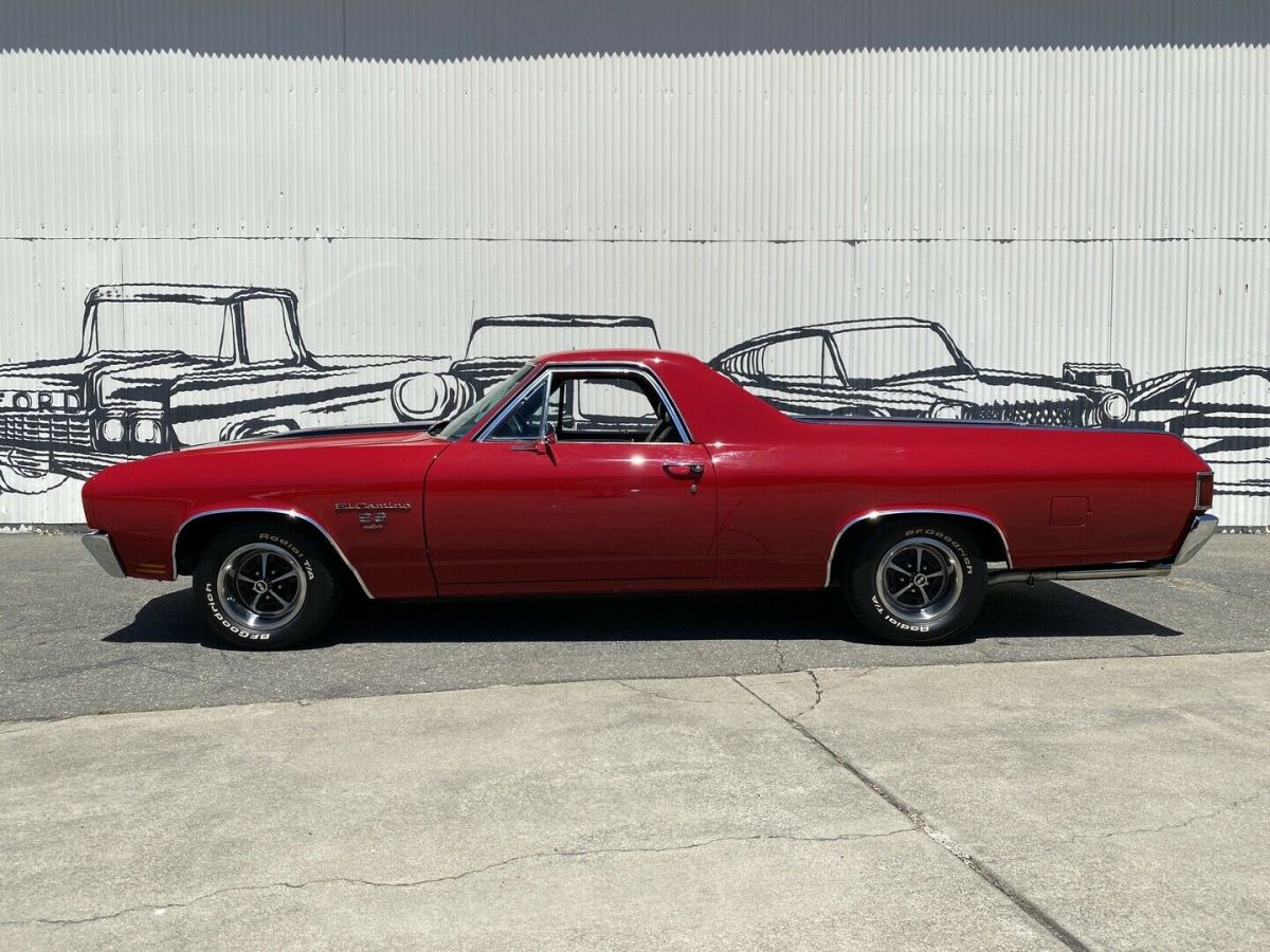 1970 Red Chevrolet El Camino Truck