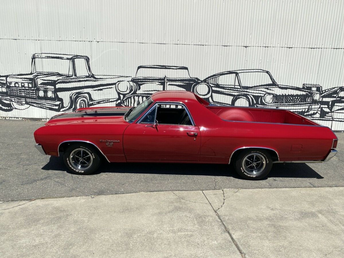 1970 Red Chevrolet El Camino Truck