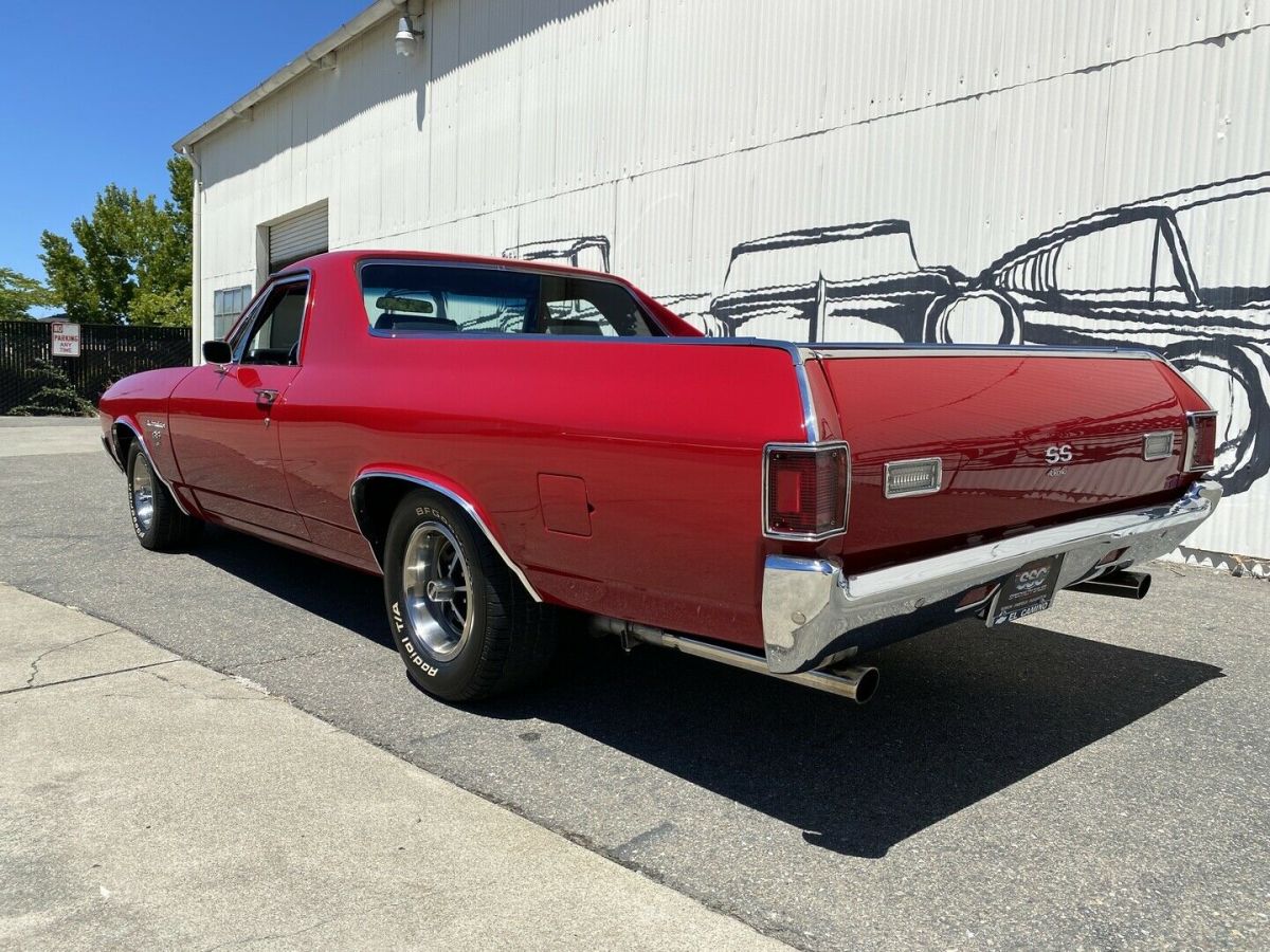 1970 Red Chevrolet El Camino Truck