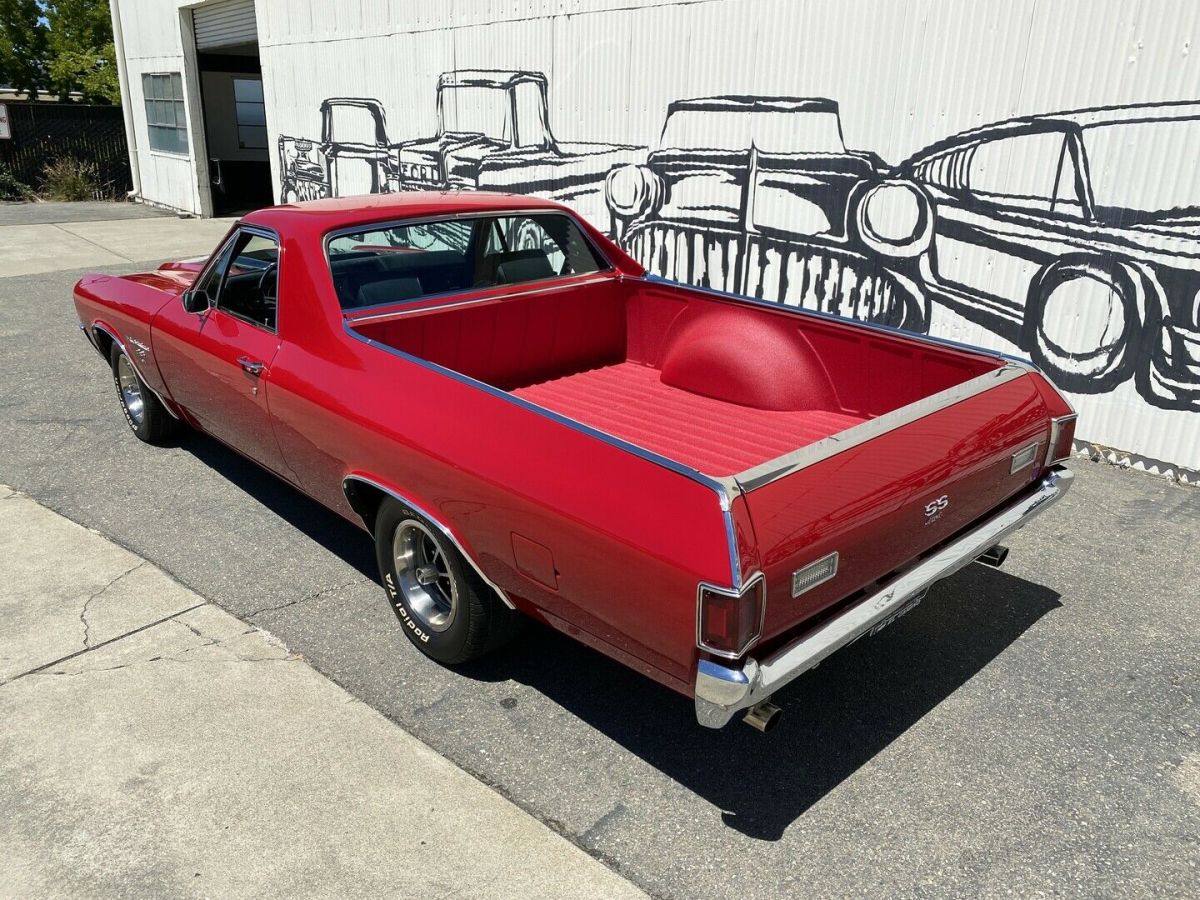 1970 Red Chevrolet El Camino Truck