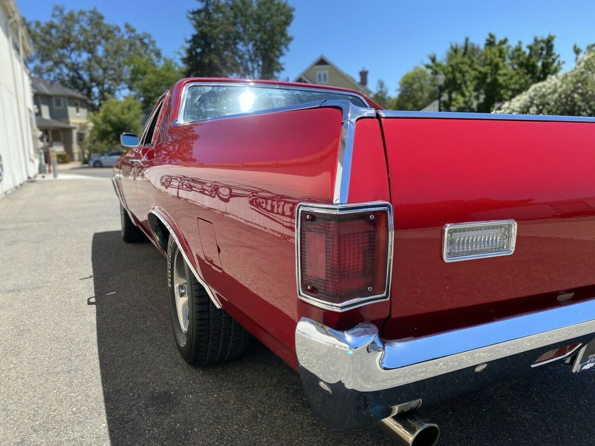 1970 Red Chevrolet El Camino Truck