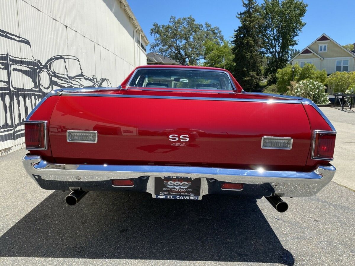 1970 Red Chevrolet El Camino Truck