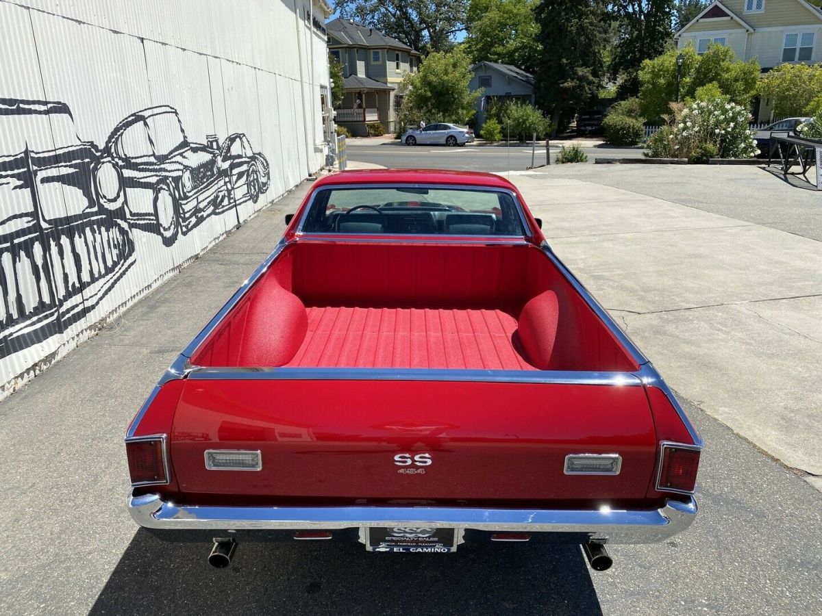 1970 Red Chevrolet El Camino Truck
