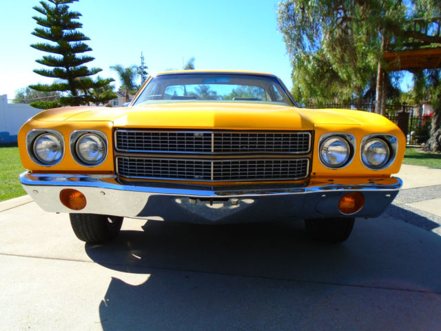 1970 Yellow Chevrolet El Camino TRUCK