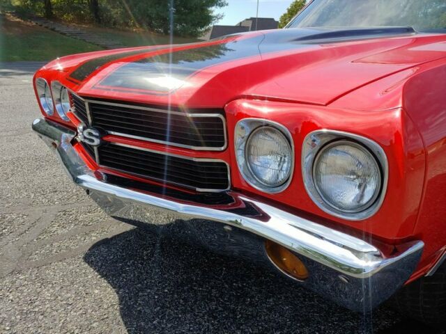 1970 Red Chevrolet El Camino --