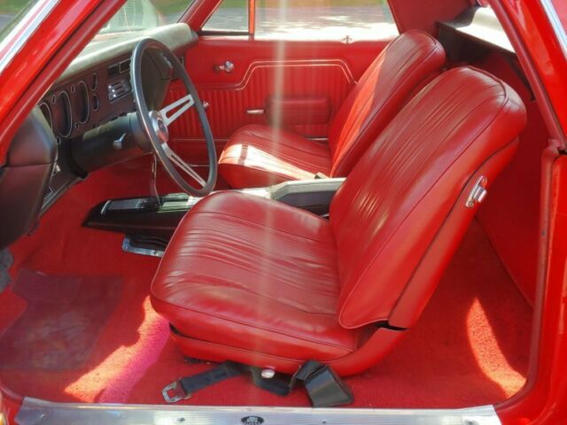 1970 Red Chevrolet El Camino --