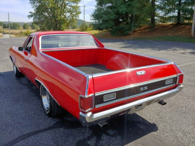1970 Red Chevrolet El Camino --