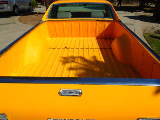 1970 Yellow Chevrolet El Camino TRUCK