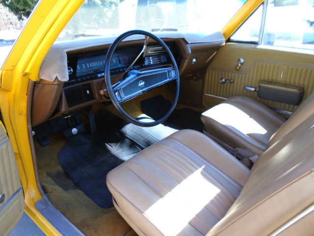 1970 Yellow Chevrolet El Camino TRUCK