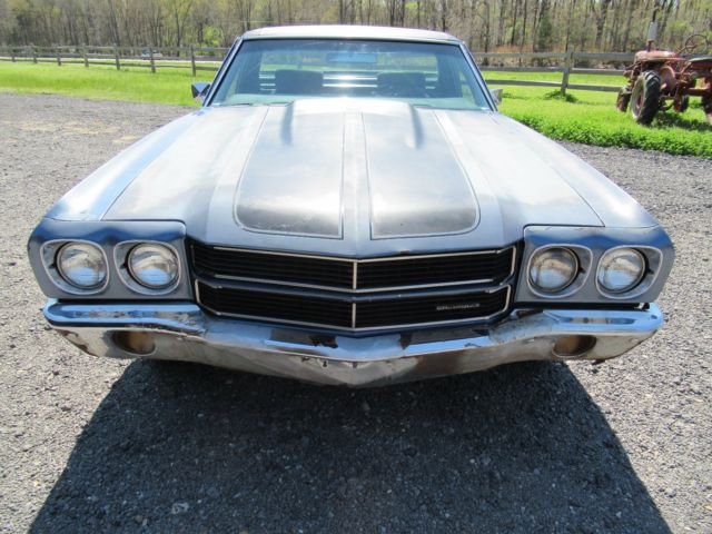 1970 Blue Chevrolet El Camino --