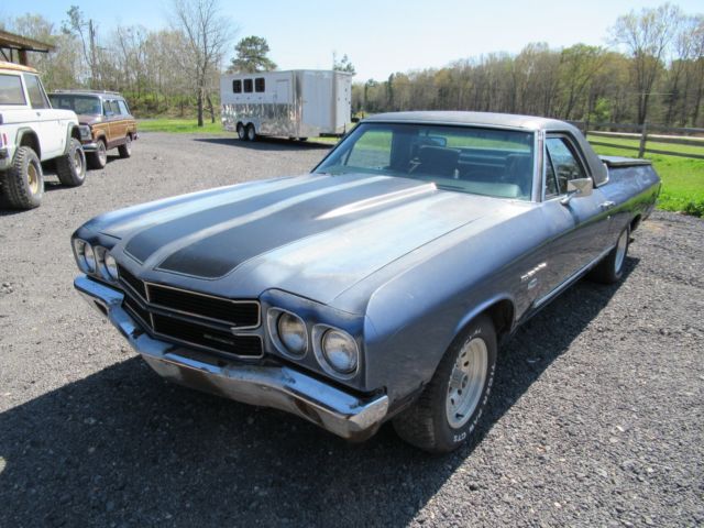 1970 Blue Chevrolet El Camino --