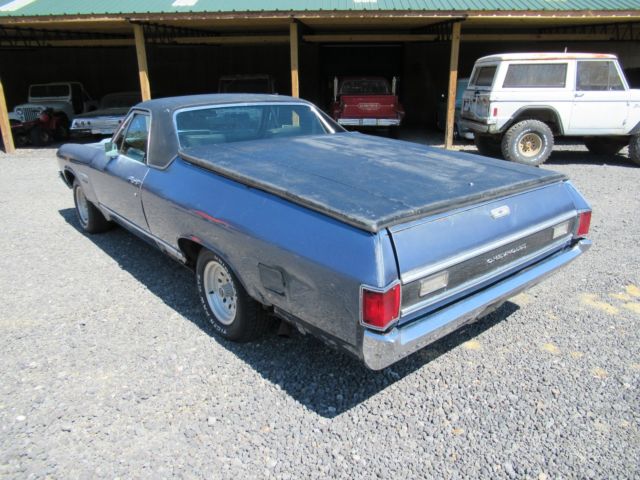 1970 Blue Chevrolet El Camino --
