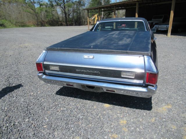 1970 Blue Chevrolet El Camino --