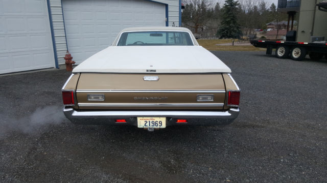 1970 Tan/Gold Chevrolet El Camino --