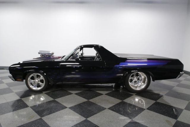 1970 Black Chevrolet El Camino Convertible
