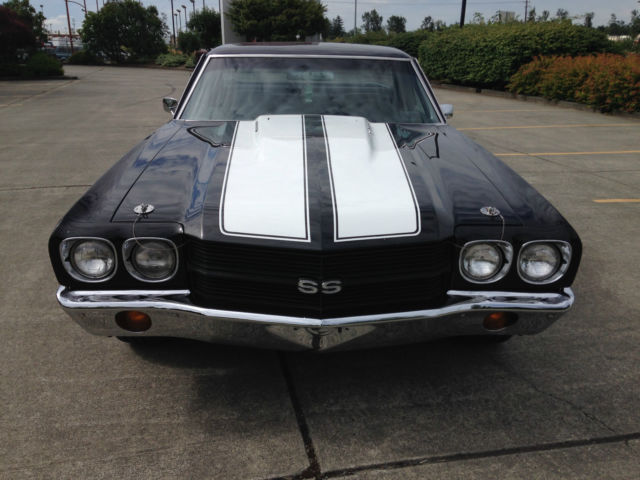 1970 black Chevrolet El Camino