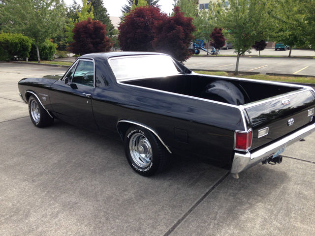 1970 black Chevrolet El Camino