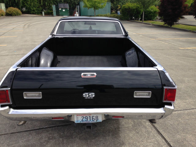 1970 black Chevrolet El Camino