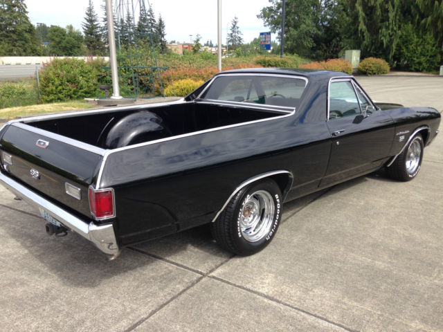 1970 black Chevrolet El Camino