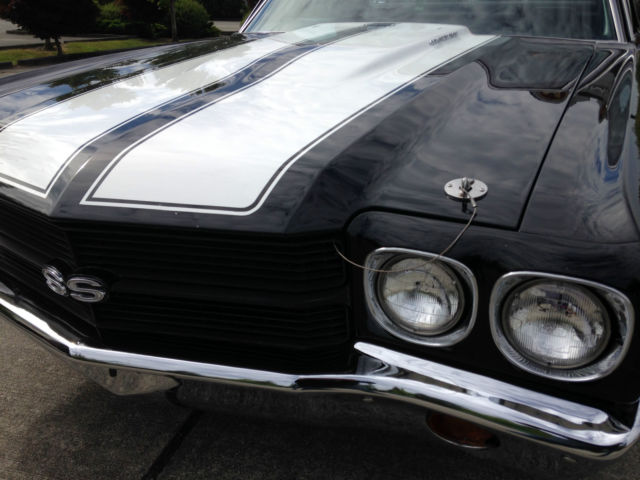 1970 black Chevrolet El Camino